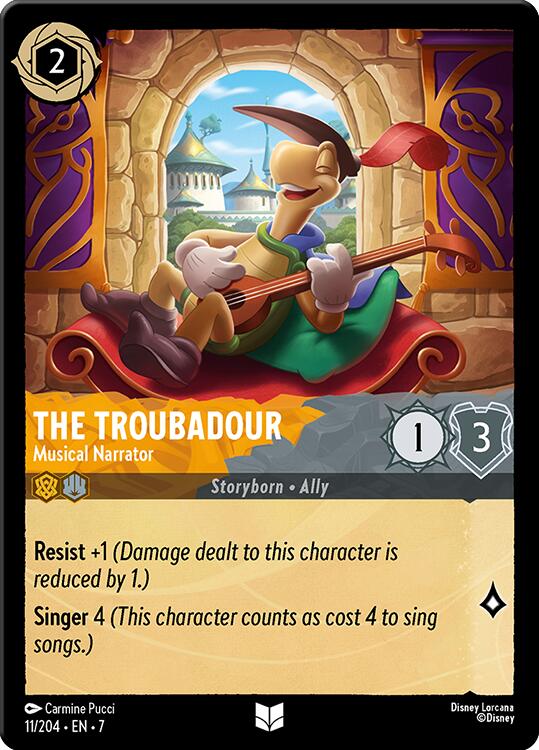 The Troubadour - Musical Narrator (11/204) [Archazia's Island] | Rock City Comics