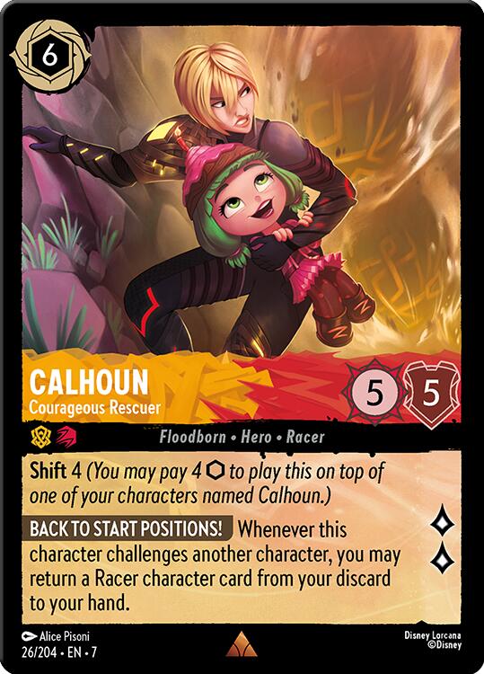 Calhoun - Courageous Rescuer (26/204) [Archazia's Island] | Rock City Comics
