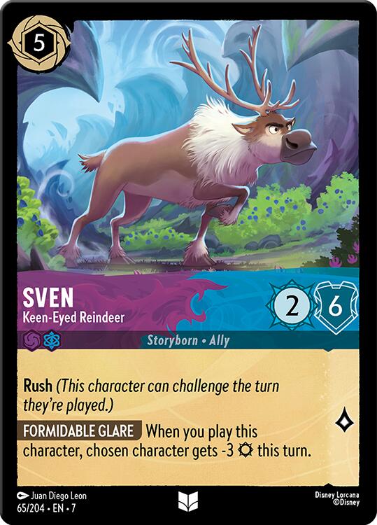 Sven - Keen-Eyed Reindeer (65/204) [Archazia's Island] | Rock City Comics