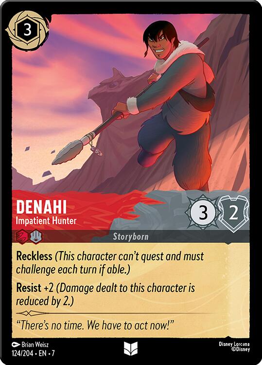 Denahi - Impatient Hunter (124/204) [Archazia's Island] | Rock City Comics