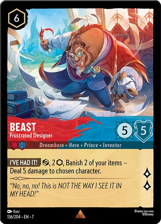 Beast - Frustrated Designer (136/204) [Archazia's Island] | Rock City Comics