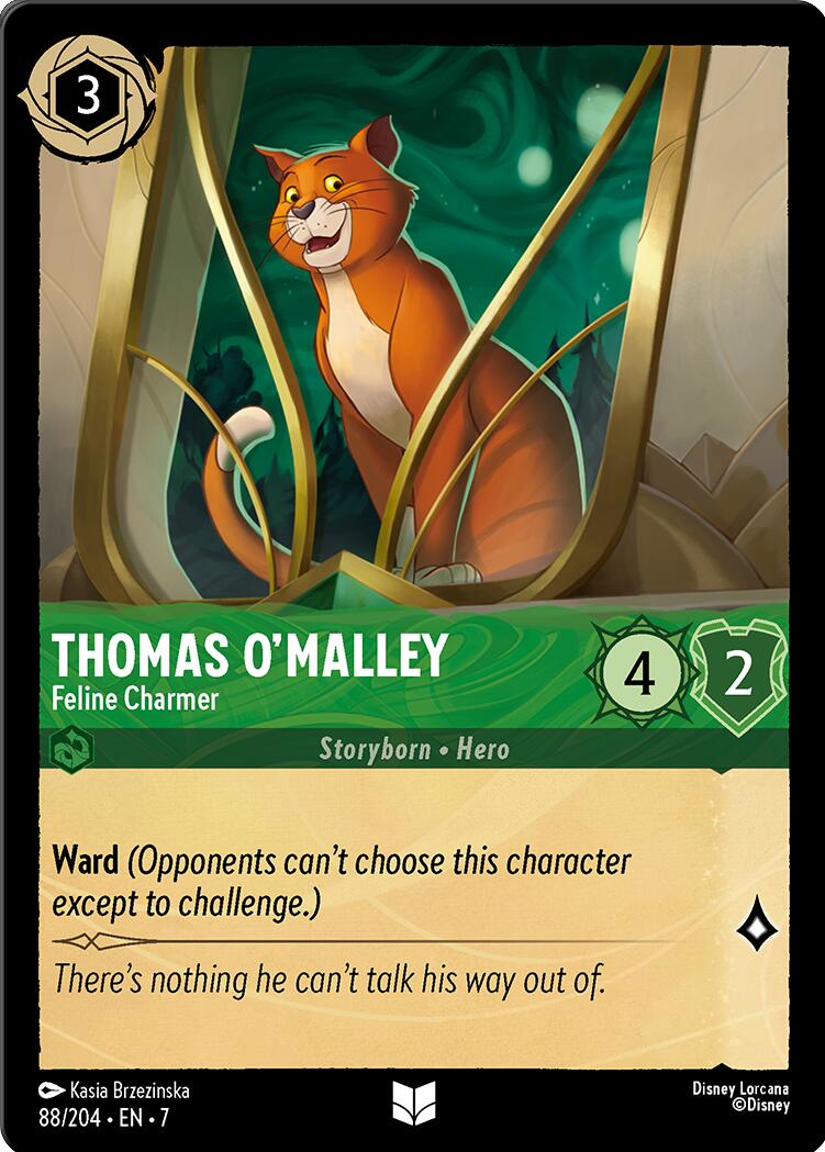 Thomas O'Malley - Feline Charmer (88/204) [Archazia's Island] | Rock City Comics