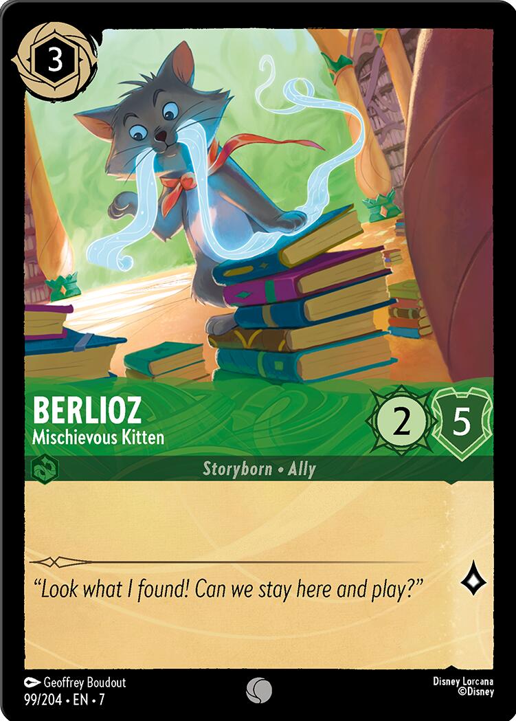 Berlioz - Mischievous Kitten (99/204) [Archazia's Island] | Rock City Comics