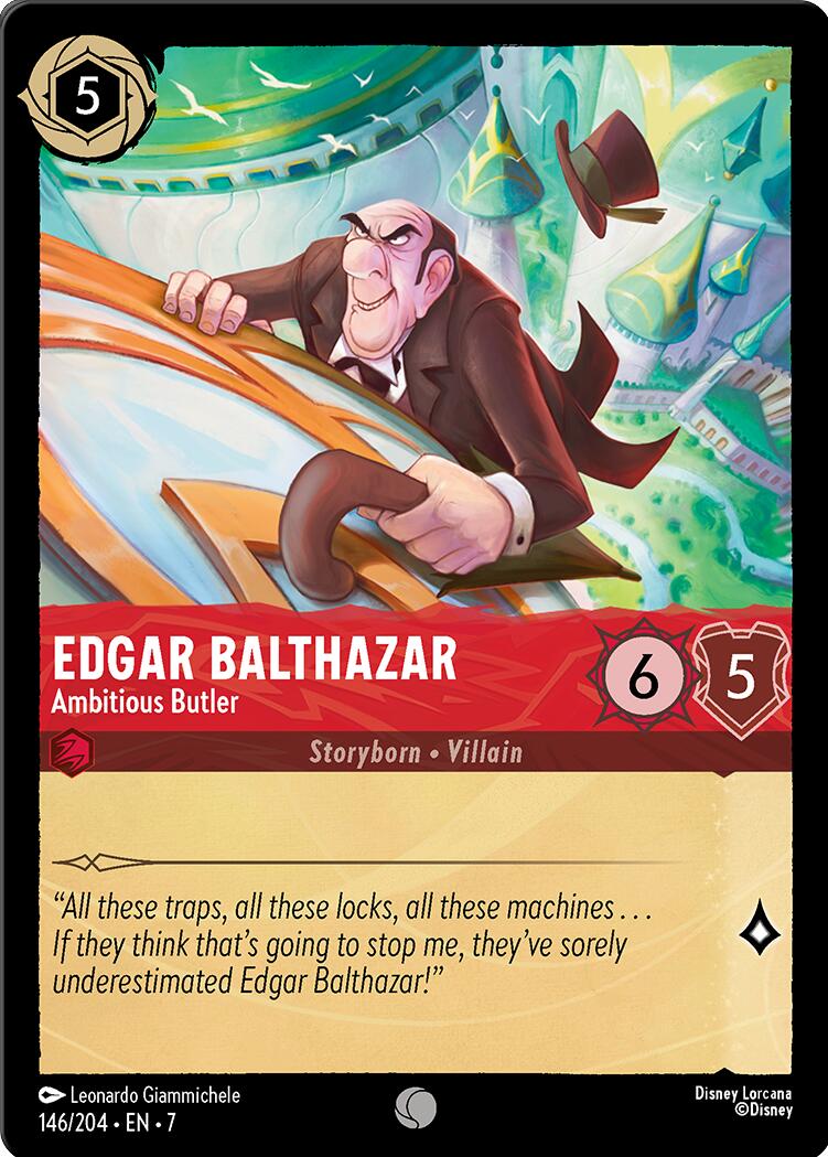 Edgar Balthazar - Ambitious Butler (146/204) [Archazia's Island] | Rock City Comics