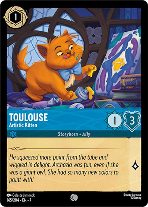 Toulouse - Artistic Kitten (165/204) [Archazia's Island] | Rock City Comics