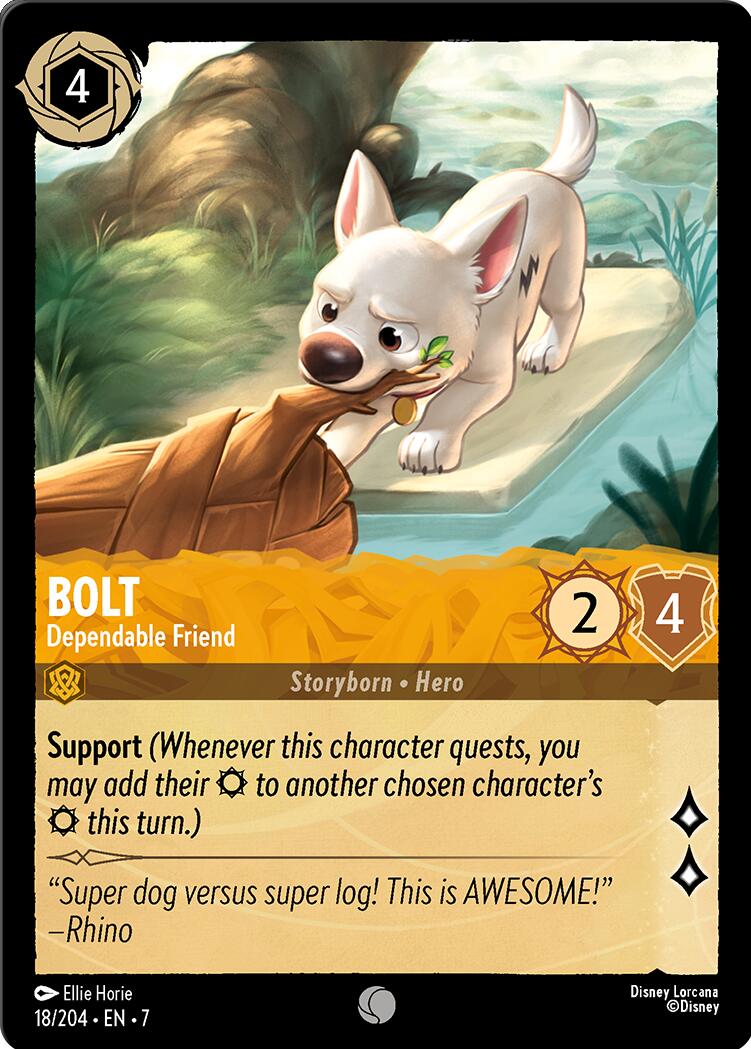 Bolt - Dependable Friend (18/204) [Archazia's Island] | Rock City Comics