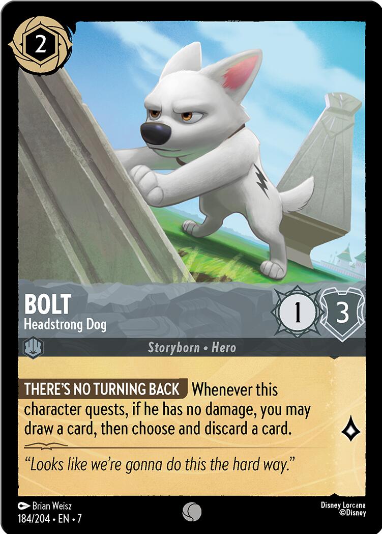 Bolt - Headstrong Dog (184/204) [Archazia's Island] | Rock City Comics