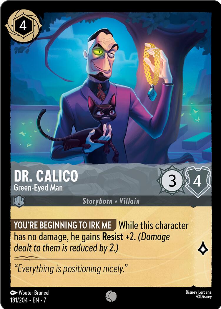 Dr. Calico - Green-Eyed Man (181/204) [Archazia's Island] | Rock City Comics
