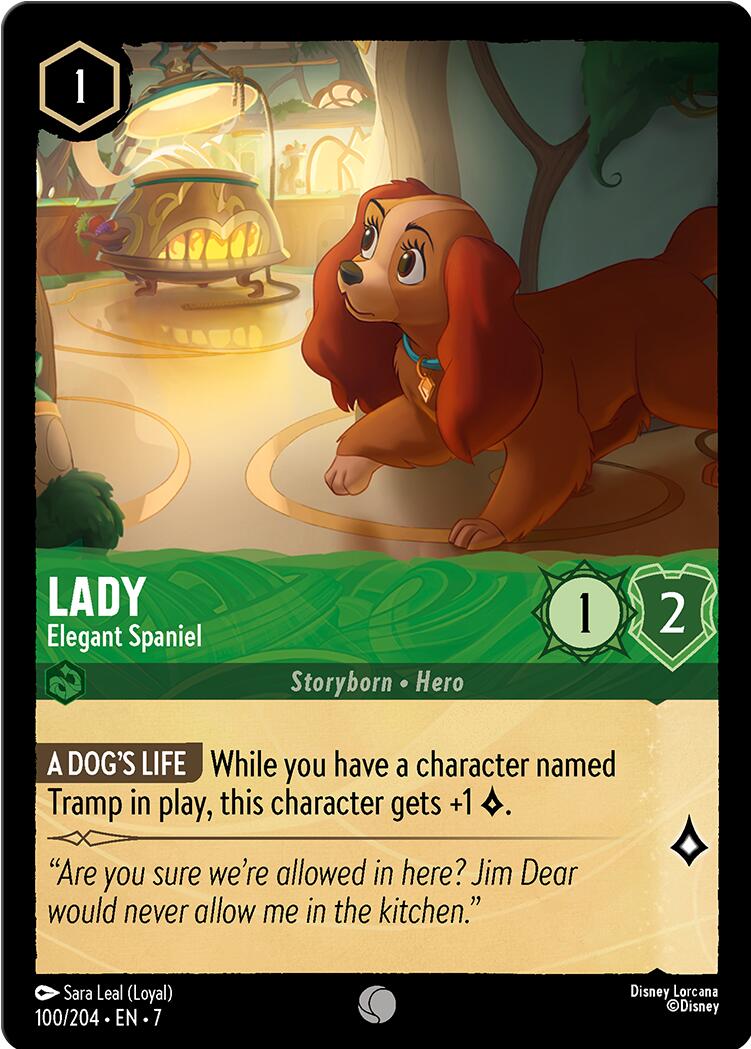 Lady - Elegant Spaniel (100/204) [Archazia's Island] | Rock City Comics