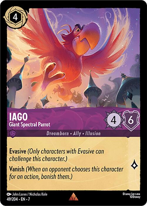 Iago - Giant Spectral Parrot (49/204) [Archazia's Island] | Rock City Comics