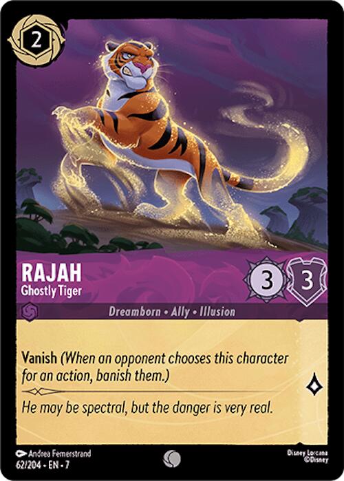 Rajah - Ghostly Tiger (62/204) [Archazia's Island] | Rock City Comics