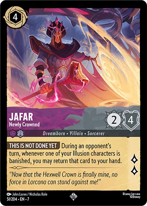 Jafar - Newly Crowned (51/204) [Archazia's Island] | Rock City Comics