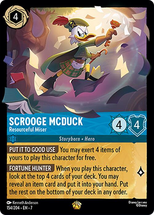 Scrooge McDuck - Resourceful Miser (154/204) [Archazia's Island] | Rock City Comics