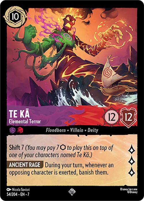 Te Ka - Elemental Terror (54/204) [Archazia's Island] | Rock City Comics