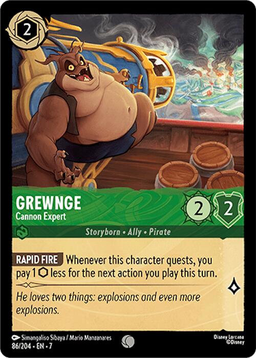 Grewnge - Cannon Expert (86/204) [Archazia's Island] | Rock City Comics