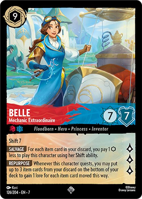 Belle - Mechanic Extraordinaire (126/204) [Archazia's Island] | Rock City Comics