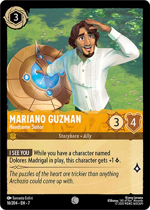 Mariano Guzman - Handsome Suitor (16/204) [Archazia's Island] | Rock City Comics