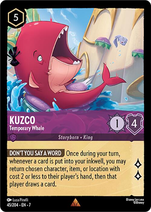 Kuzco - Temporary Whale (45/204) [Archazia's Island] | Rock City Comics