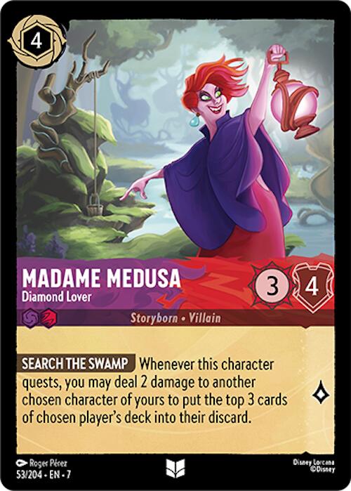 Madame Medusa - Diamond Lover (53/204) [Archazia's Island] | Rock City Comics