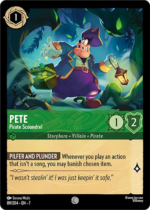 Pete - Pirate Scoundrel (89/204) [Archazia's Island] | Rock City Comics