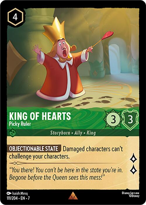 King of Hearts - Picky Ruler (111/204) [Archazia's Island] | Rock City Comics