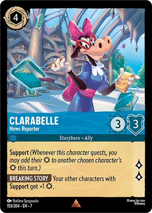 Clarabelle - News Reporter (153/204) [Archazia's Island] | Rock City Comics