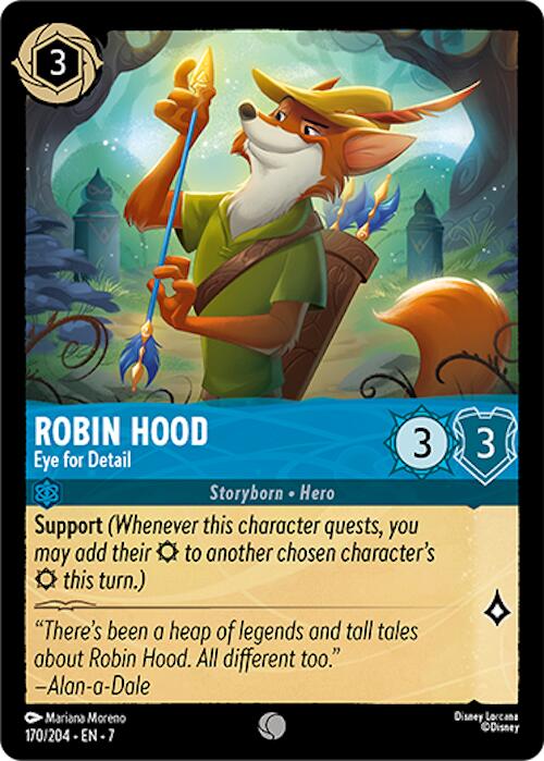 Robin Hood - Eye for Detail (170/204) [Archazia's Island] | Rock City Comics