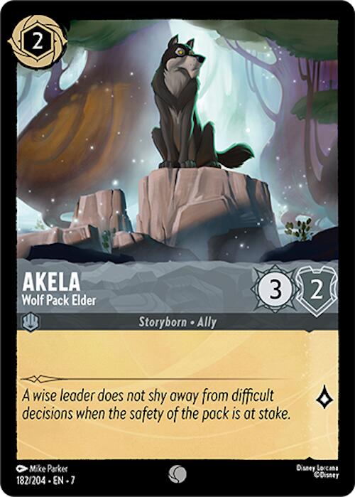 Akela - Wolf Pack Elder (182/204) [Archazia's Island] | Rock City Comics