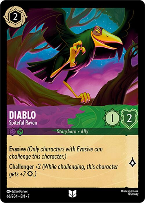 Diablo - Spiteful Raven (66/204) [Archazia's Island] | Rock City Comics