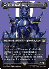 Cecil, Dark Knight // Cecil, Redeemed Paladin (Borderless) [FINAL FANTASY] | Rock City Comics