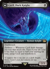Cecil, Dark Knight // Cecil, Redeemed Paladin (Extended Art) [FINAL FANTASY] | Rock City Comics