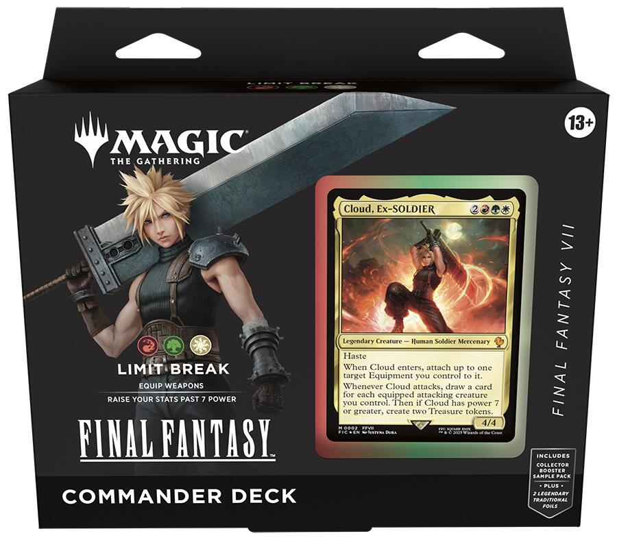 FINAL FANTASY - Commander Deck (Limit Break FINAL FANTASY VII) | Rock City Comics
