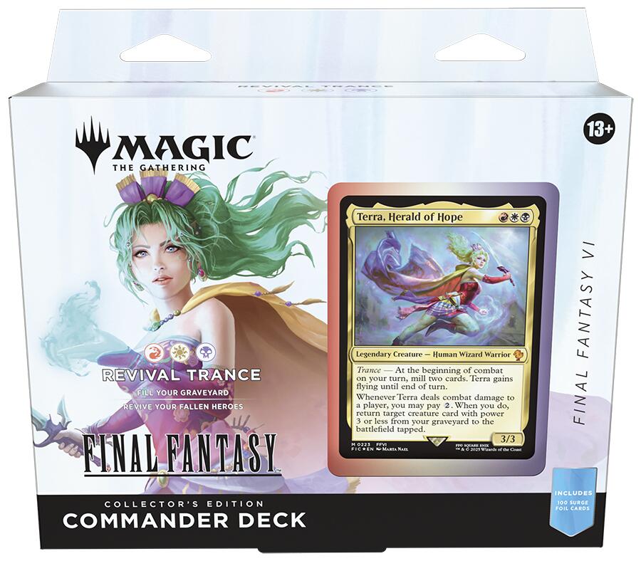 FINAL FANTASY - Commander Deck: Collector's Edition (Revival Trance FINAL FANTASY VI) | Rock City Comics