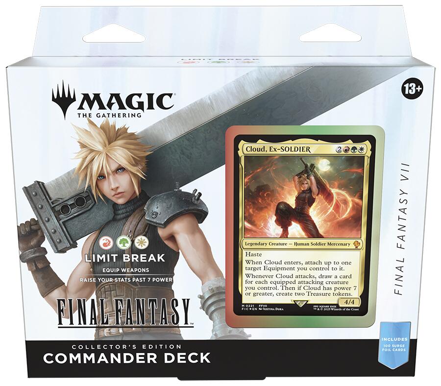 FINAL FANTASY - Commander Deck: Collector's Edition (Limit Break FINAL FANTASY VII) | Rock City Comics