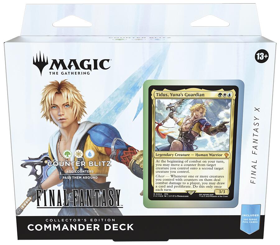 FINAL FANTASY -Commander Deck: Collector's Edition (Counter Blitz FINAL FANTASY X) | Rock City Comics