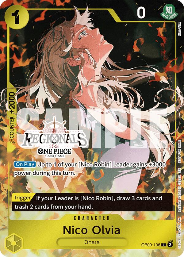 Nico Olvia (Offline Regional Participation Pack 2025 Vol.1) [One Piece Promotion Cards] | Rock City Comics