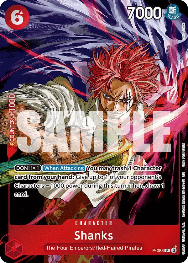 Shanks (Event Pack Vol. 6) [One Piece Promotion Cards] | Rock City Comics