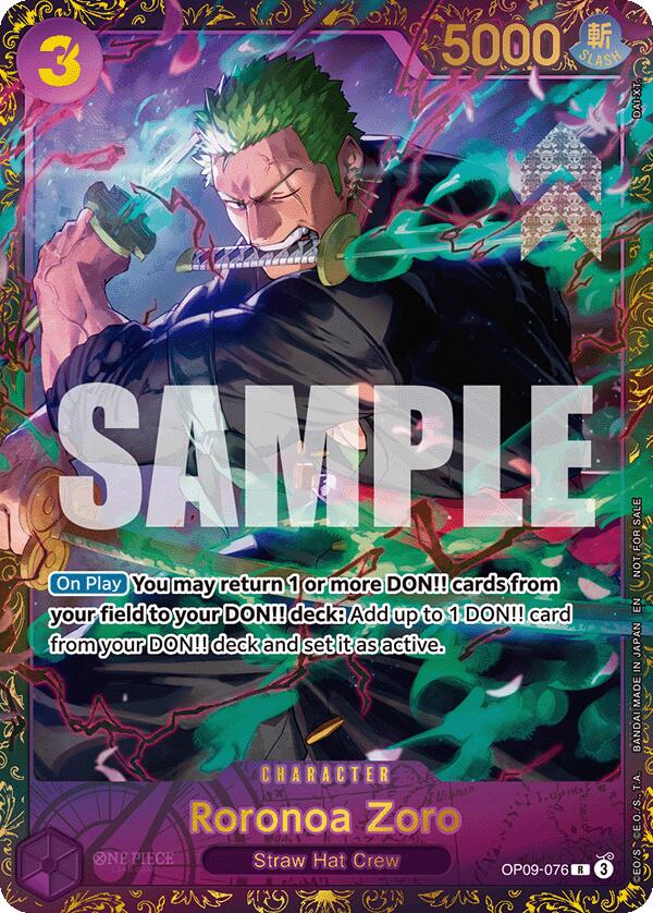 Roronoa Zoro (Championship 25-26 Regionals Season 1) [One Piece Promotion Cards] | Rock City Comics