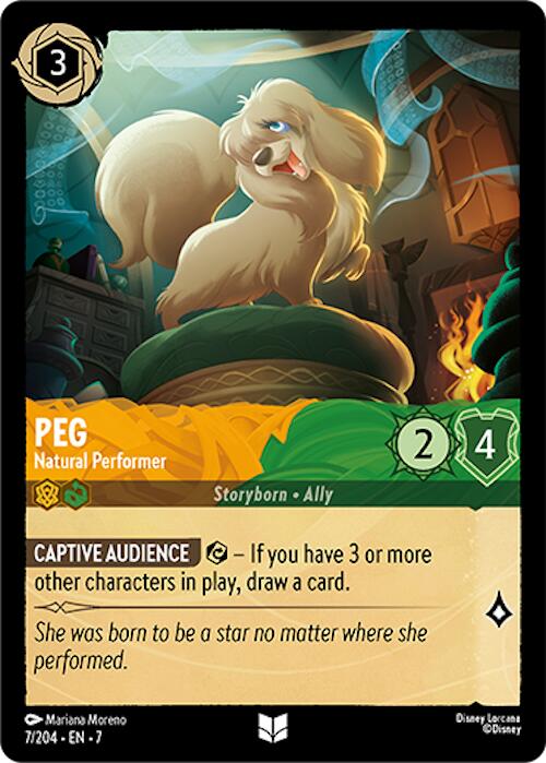 Peg - Natural Performer (7/204) [Archazia's Island] | Rock City Comics