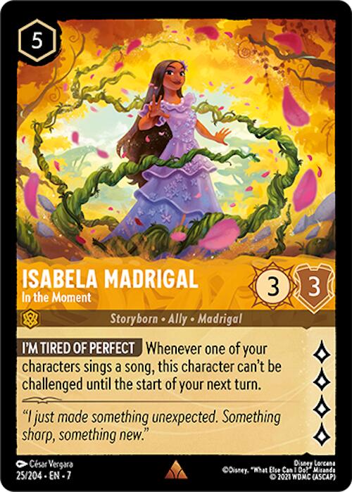 Isabela Madrigal - In the Moment (25/204) [Archazia's Island] | Rock City Comics