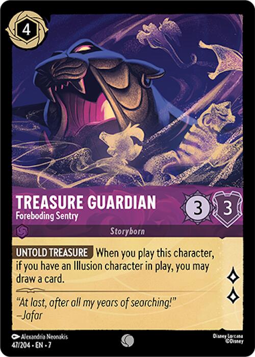 Treasure Guardian - Foreboding Sentry (47/204) [Archazia's Island] | Rock City Comics