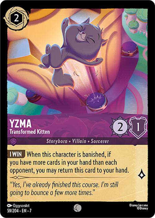 Yzma - Transformed Kitten (59/204) [Archazia's Island] | Rock City Comics