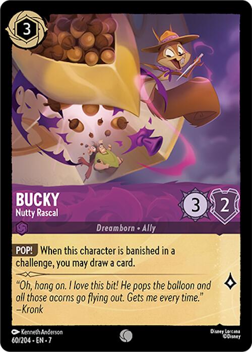 Bucky - Nutty Rascal (60/204) [Archazia's Island] | Rock City Comics