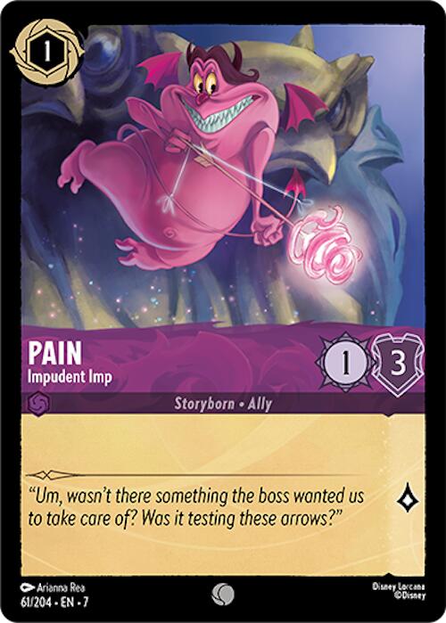 Pain - Impudent Imp (61/204) [Archazia's Island] | Rock City Comics