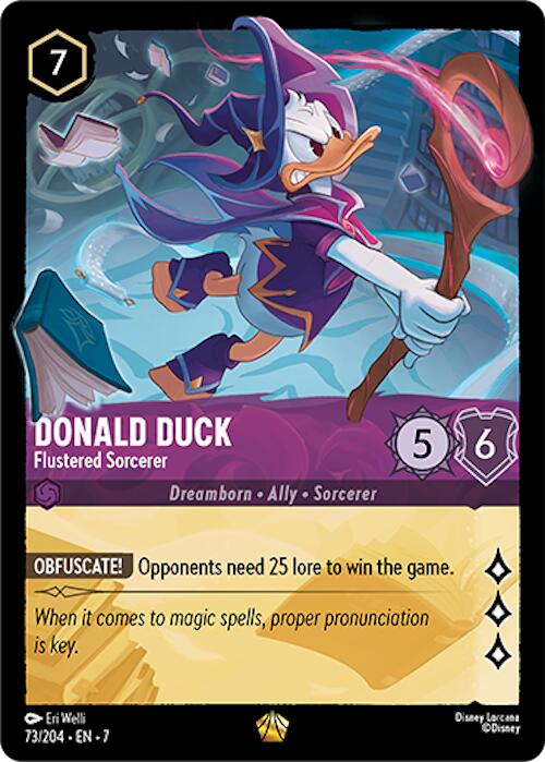 Donald Duck - Flustered Sorcerer (73/204) [Archazia's Island] | Rock City Comics