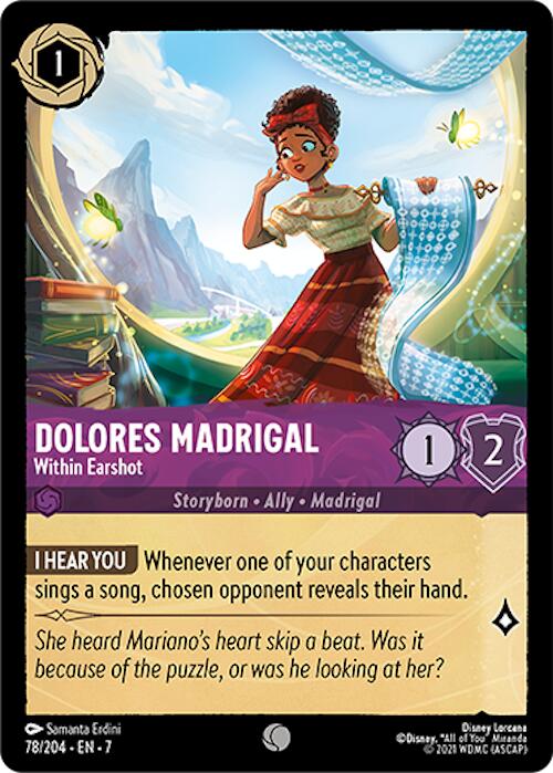 Dolores Madrigal - Within Earshot (78/204) [Archazia's Island] | Rock City Comics