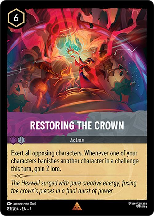 Restoring the Crown (83/204) [Archazia's Island] | Rock City Comics