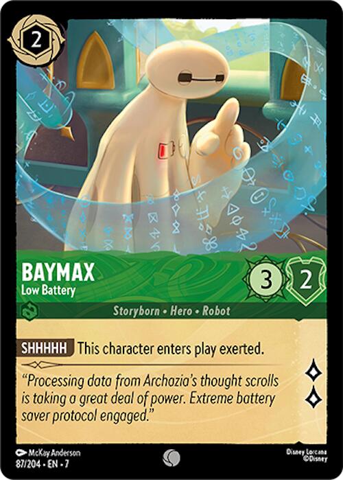 Baymax - Low Battery (87/204) [Archazia's Island] | Rock City Comics