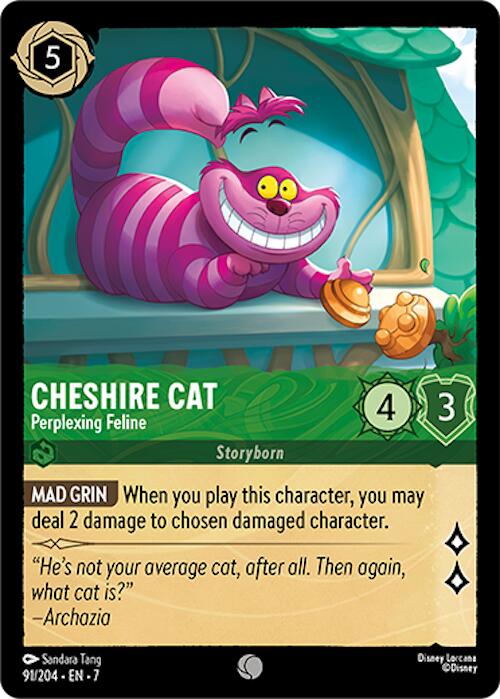 Cheshire Cat - Perplexing Feline (91/204) [Archazia's Island] | Rock City Comics