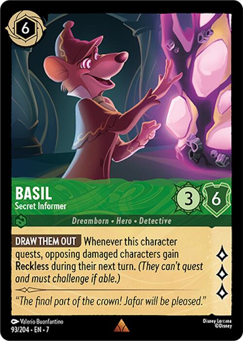Basil - Secret Informer (93/204) [Archazia's Island] | Rock City Comics